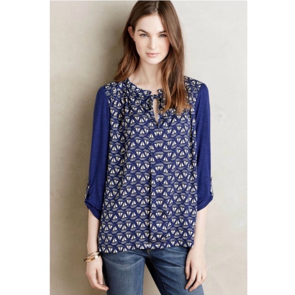 Anthropologie Meadow Rue Evella Blouse